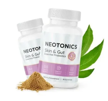 Neotonics Skin & Gut Gummies bottle